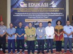 Kemenkumham Babel Edukasi Pencegahan Pelanggaran Hak Kekayaan Intelektual ke Perguruan Tinggi