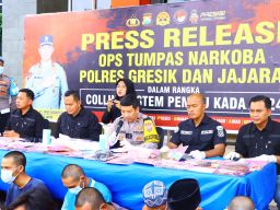 39 Tersangka Pengedar Sabu dan Okerbaya Diamankan