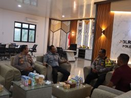 Kalapas Sungailiat Sambangi Polres Bangka, Bahas Tiga Kunci Pemasyarakatan Maju