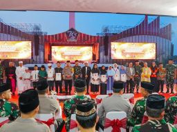 Doa Lintas Agama Perayaan HUT ke-79 TNI, Kapolri: Betapa Kuatnya Persatuan Umat Beragama