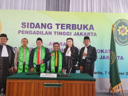 DPP PPSHI Mengelar Pengambilan Sumpah dan Janji Advokat