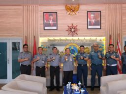 Kakanwil kemenkumham Babel Koordinasi ke Danlanal Babel, Ini yang Dibahas