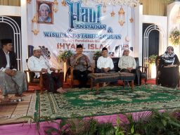 Hadiri Haul KH. Syafhan Polres Probolinggo Sampaikan Pesan Kamtibmas