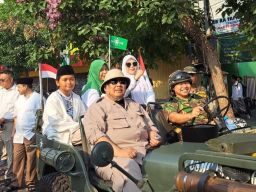 Ketua Fatayat NU Surabaya, Aktor Drama Kolosal Puncak HSN 2024 di Tugu Pahlawan