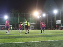 Mini Soccer Polres Pasuruan Kota Bersama Awak Media