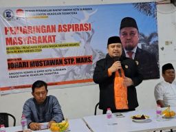 Reses di Benowo, Johari Mustawan Disambati Pemerataan Beasiswa dan BPJS