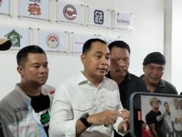 Eri dan Cak Ji Resmikan Posko Pemenangan Relawan di Embong Sawo