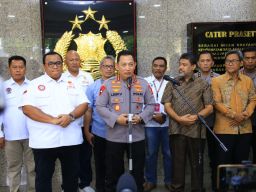 Audiensi dengan Buruh, Kapolri Beber Aturan Penyampaian Pendapat di Muka Umum