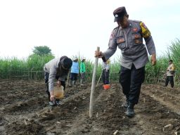 Polresta Malang Kota Kampanyekan Swasembada Pangan Nasional