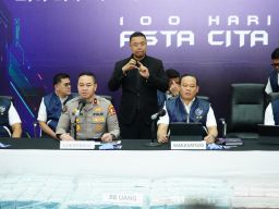 Polri Sita Rp78,1 Miliar dari Sindikat Judi Online Internasional