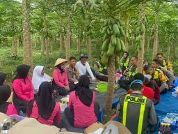 Launching Si Boni Polres Pasuruan Kota Gelorakan Swasembada Pangan