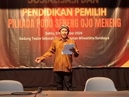 Gandeng KPU Jatim Gelar Sosialisasi dan Pendidikan Pemilih, JTP Serukan Masyarakat Tidak Golput