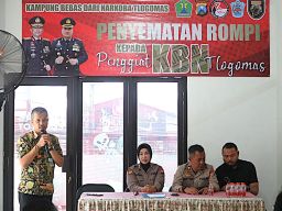 Berantas Narkoba dari Hulu hingga Hilir Polresta Malang Kota Mendirikan KBN