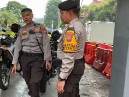 Songsong Pilkada Serentak 2024, Polrestabes Cek Kesiapan Sejumlah Pos Shelter