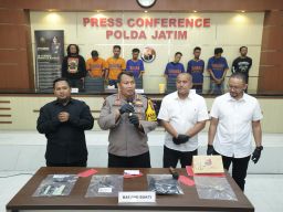 Terduga Komplotan Spesialis Curanmor Lintas Wilayah Digelandang Polisi