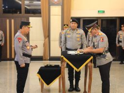 Perkuat Struktur Organisasi Kapolri Lantik Pejabat Utama Baru