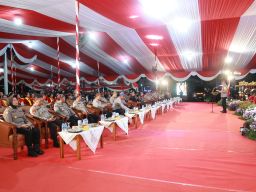 Lestarikan Budaya Daerah, Polda Jatim Gelar Pertunjukan Wayang