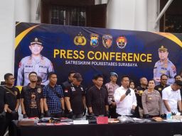 Polrestabes Surabaya Ungkap Modus Baru Curanmor, Pelaku Gunakan Magnet