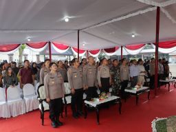 Pastikan Kesiapan Teknis, KPU Surabaya dan Polrestabes Gelar Simulasi Pilkada Serentak 2024