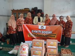 DWP Karesidenan Pekalongan Laksanakan Bakti Sosial ke Panti Asuhan Dewi Masyithoh