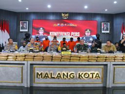 Pengiriman Ratusan Kilogram Ganja Berhasil Digagalkan