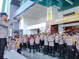 Terjunkan 4.253 Personel Gabungan, Derby Persebaya VS Arema FC Berlangsung Kondusif