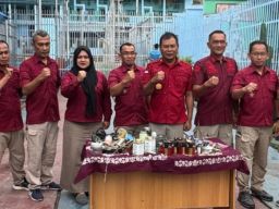 Kalapas Sungailiat Lakukan Pemusnahan Barang Bukti Hasil Razia Rutin