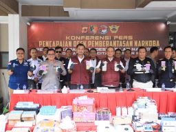 Ungkap Jaringan Narkoba Internasional, Barang Bukti Senilai Rp 670 Miliar Diamankan
