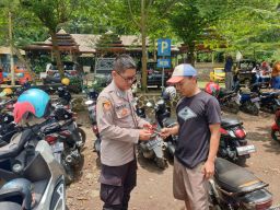 Operasi Pekat Lodaya 2024, Polsek Rajagaluh Fokus Pembinaan Juru Parkir Liar