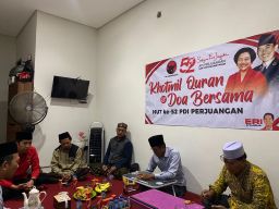 HUT ke-52, Legislator Muda PDI Perjuangan Gelar Khotmil Qur'an dan Bersama