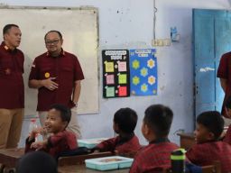 Karutan Pemalang Ikuti Kegiatan Pembagian Makanan Bergizi Gratis di Hari Bhakti Imigrasi