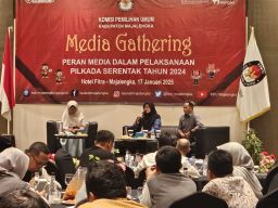 Media Ghatering, KPU Majalengka: Sinergi KPU dan Media Jaga Transparansi Kelancaran Tahapan Pilkada