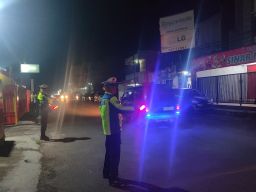 Satlantas Polres Majalengka Gelar Patroli dan Atur Lalu Lintas Sambut Tahun Baru Imlek