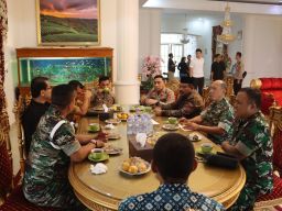 Jalin Harmonisasi, Kapolres Majalengka Hadiri Coffee Morning Bersama Forkopimda