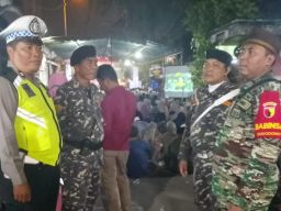 Babinsa Koramil Sukodono Kawal Pengajian Isra Mi’raj dan Milad PR IPNU-IPPNU Suko ke-8