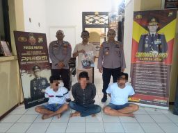Tiga Tersangka Sindikat Pembobol ATM Asal Lampung