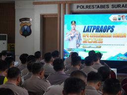 Jelang Ramadan Polrestabes Surabaya Gelar Ops Keselamatan Semeru 2025