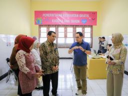 Kado Ultah dari Negara, Adhy Karyono Ajak Masyarakat Jatim Manfaatkan CKG