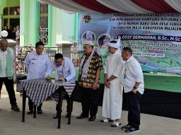 Usai Menunggu Puluhan Tahun, Warga Desa Nunuk Baru dan Cengal dapat Sertifikat Tanah
