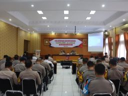Pelatihan Kompetensi Kapolsek Jajaran, Sorot Poin Penting Orientasi Pelayanan