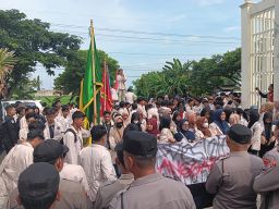 Pastikan Demonstrasi BEM KM UNIBA Berlangsung Damai, Satgas PPKPT Terjun ke Lapangan