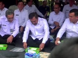 Wujudkan Pemasyarakatan Lebih Humanis, Menteri Imipas Agus Makan Siang Bersama Warga Binaan