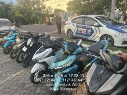 Balap Liar di Akses Suramadu, Puluhan Pemuda dan Kendaraan Diamankan