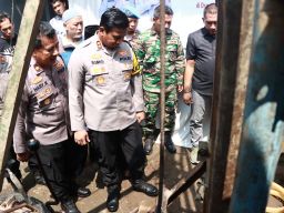 10 Tahun Musala Kesulitan Air Bersih Polisi Bangun Sumur Bor