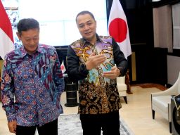 Akhir Masa Jabatan Konjen Jepang Temui Eri Cahyadi