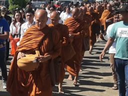 32 Biksu Thudong dari Thailand Dijadwalkan Singgah di Pemalang Jelang Waisak
