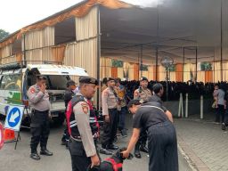 Pengamanan Perayaan Paskah di Kota Malang Polisi Terjunkan Ratusan Personel