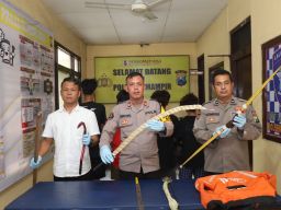 Diduga Tawuran Empat Remaja Digelandang Polisi