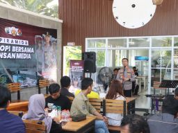 Polres Trenggalek Ajak Media Massa dan Warganet Sampaikan Pesan Positif dan Edukatif