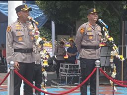 Upacara Farawell And Welcome Parade Iringi Pisah Sambut Kapolres Majalengka